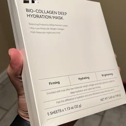 Bio Collagen Deep Hydration Face Mask – Anti-Aging & Moisturizing Sheet Mask (5 Pack)