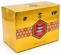 Premium Multi- Compartment Food Container Unit - Complete with 12 Single-Serve Travel Royal honey Packet Samples
